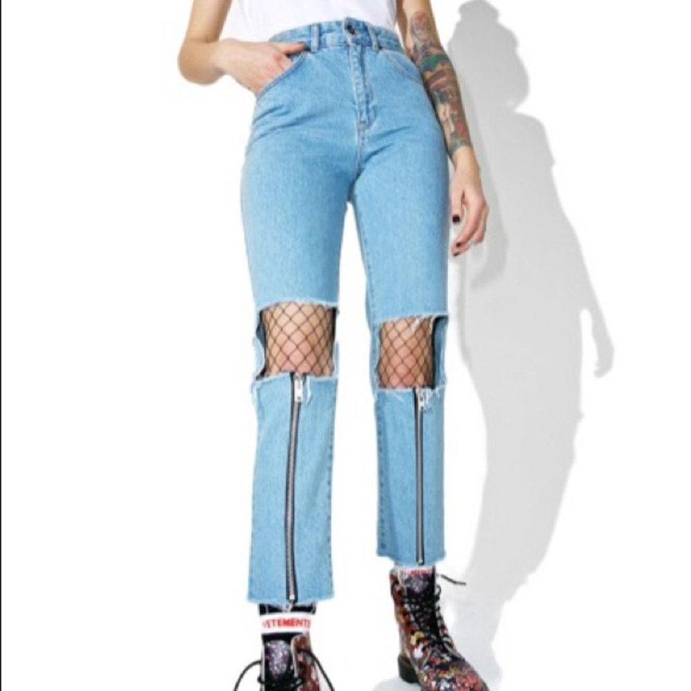 Ragged Priest zipper Jeans !!!